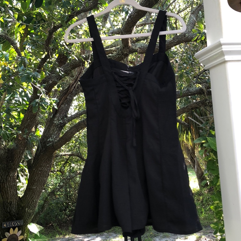 Little black romper